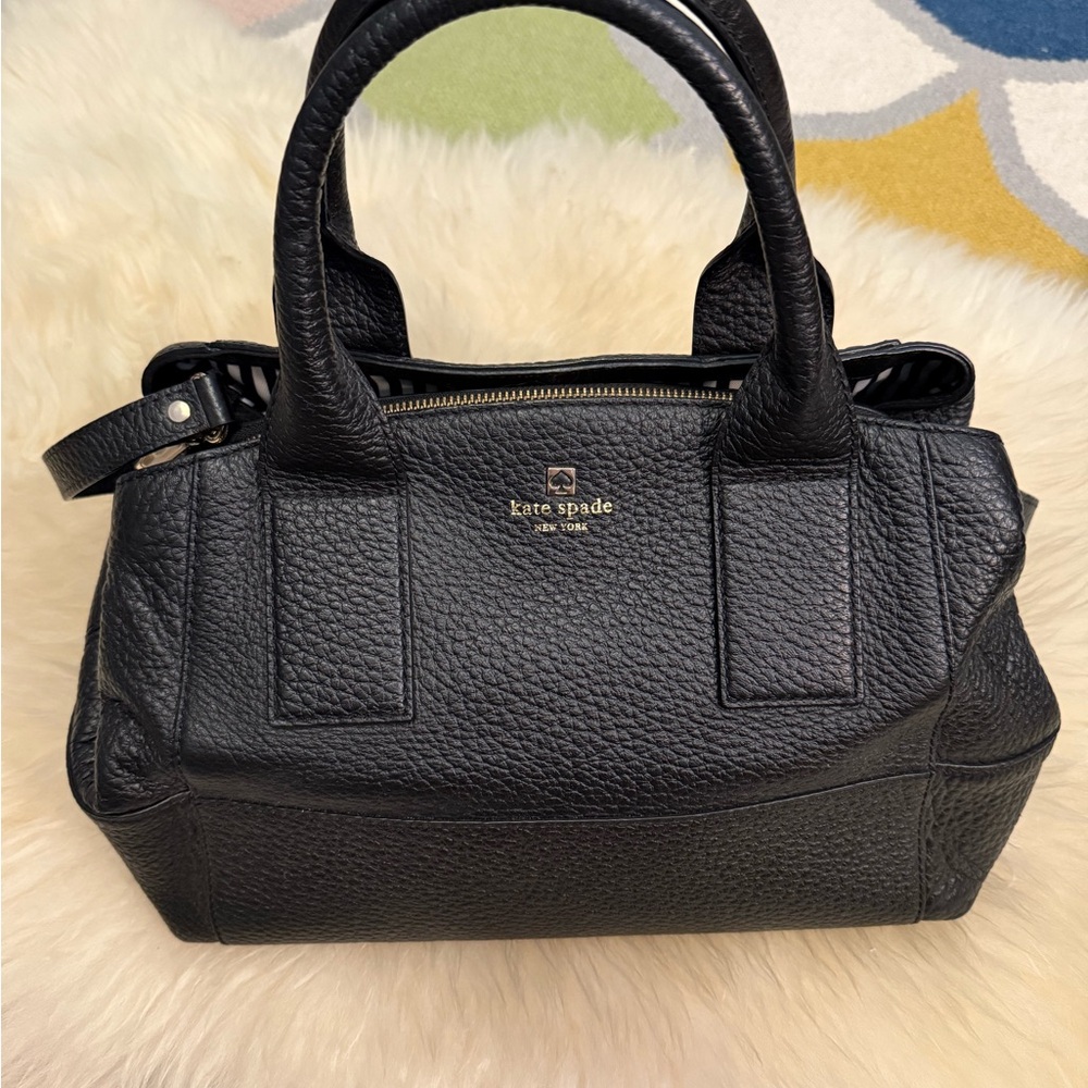 Kate Spade Black Southport Avenue Sloan Handbag